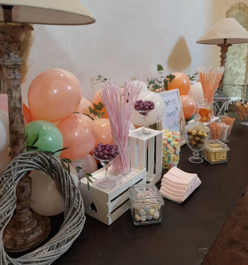 Detalle de Candy Bar y Mesas Dulces para Eventos